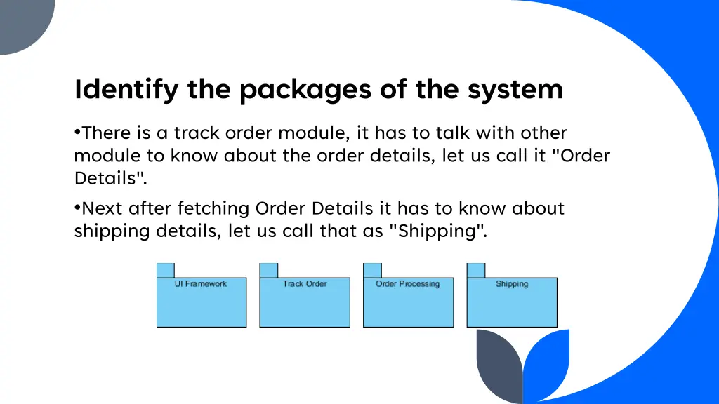 identify the packages of the system