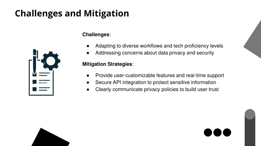 challenges and mitigation