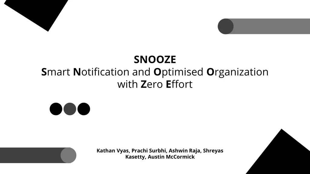 snooze
