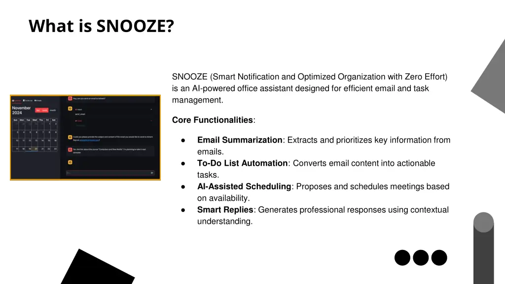 what is snooze