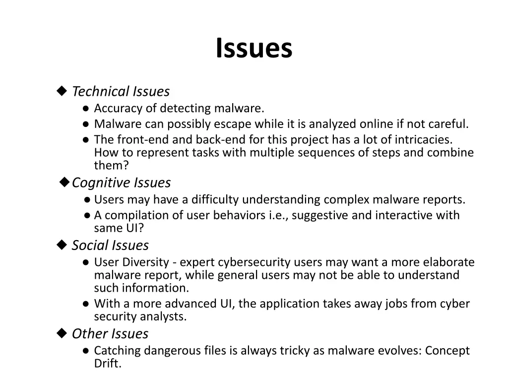 issues 2