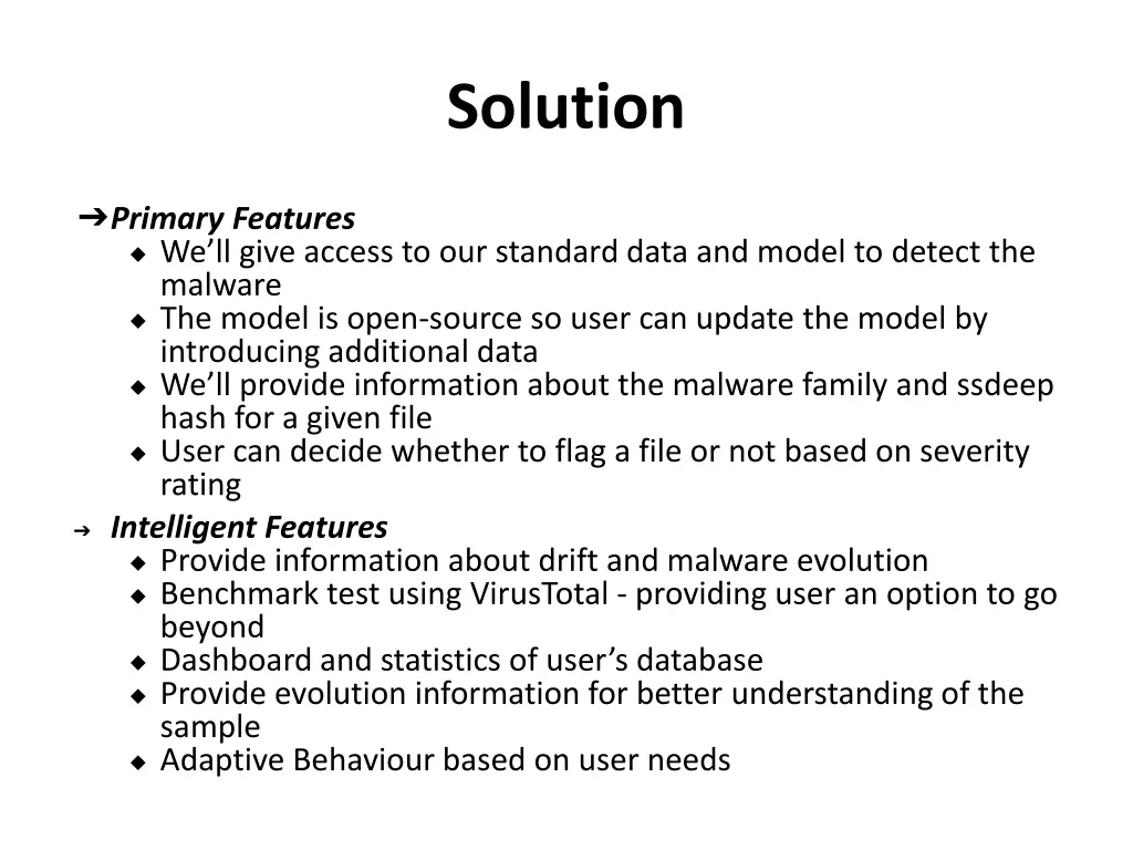 solution