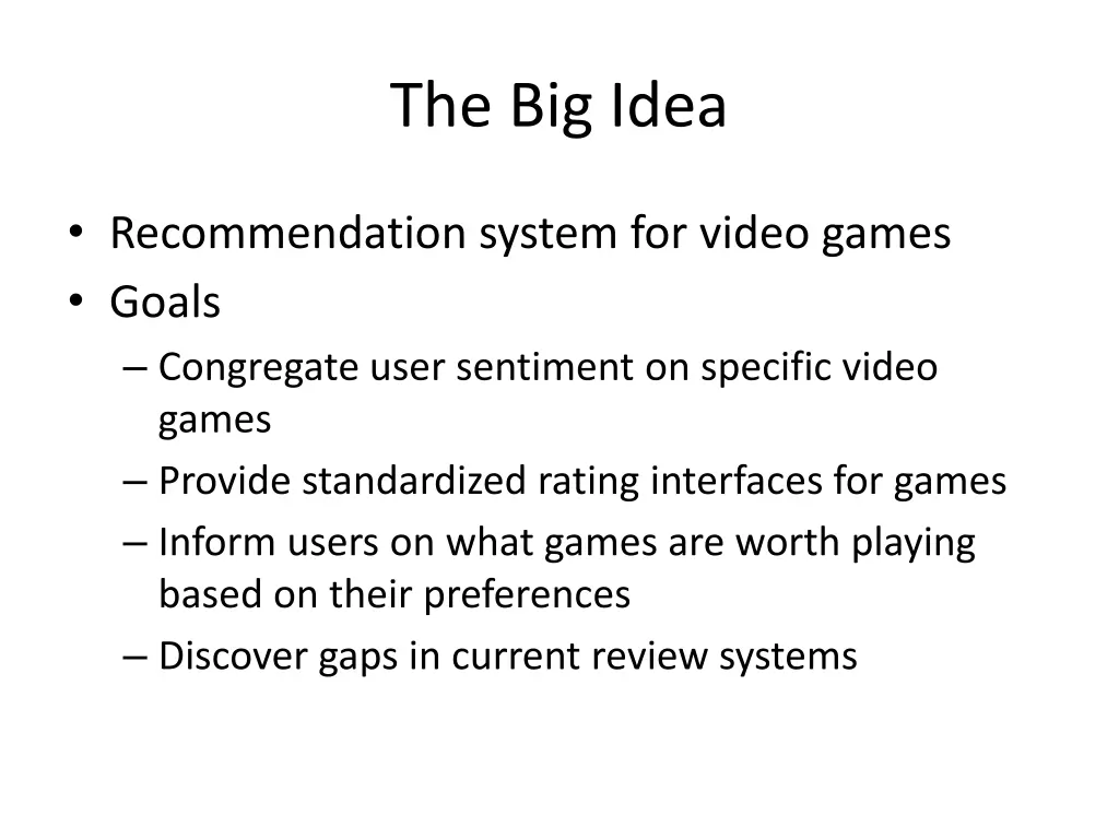 the big idea 1