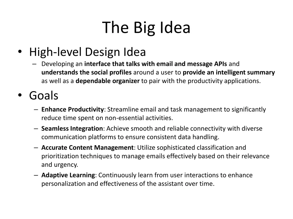 the big idea 5