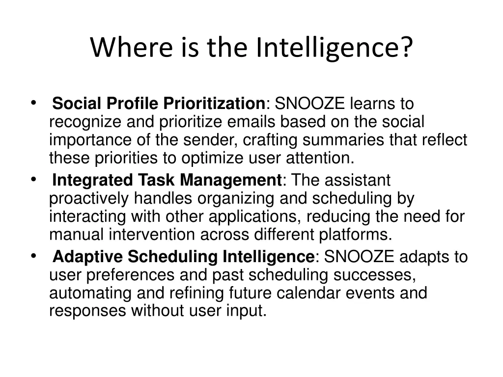 where is the intelligence 6