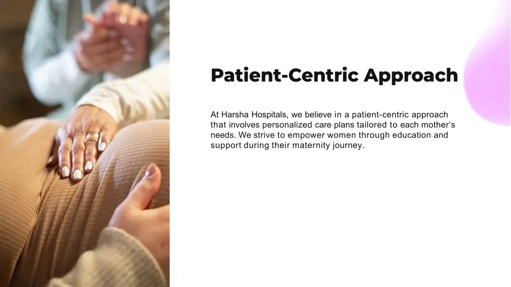 at harsha hospitals we believe in a patient