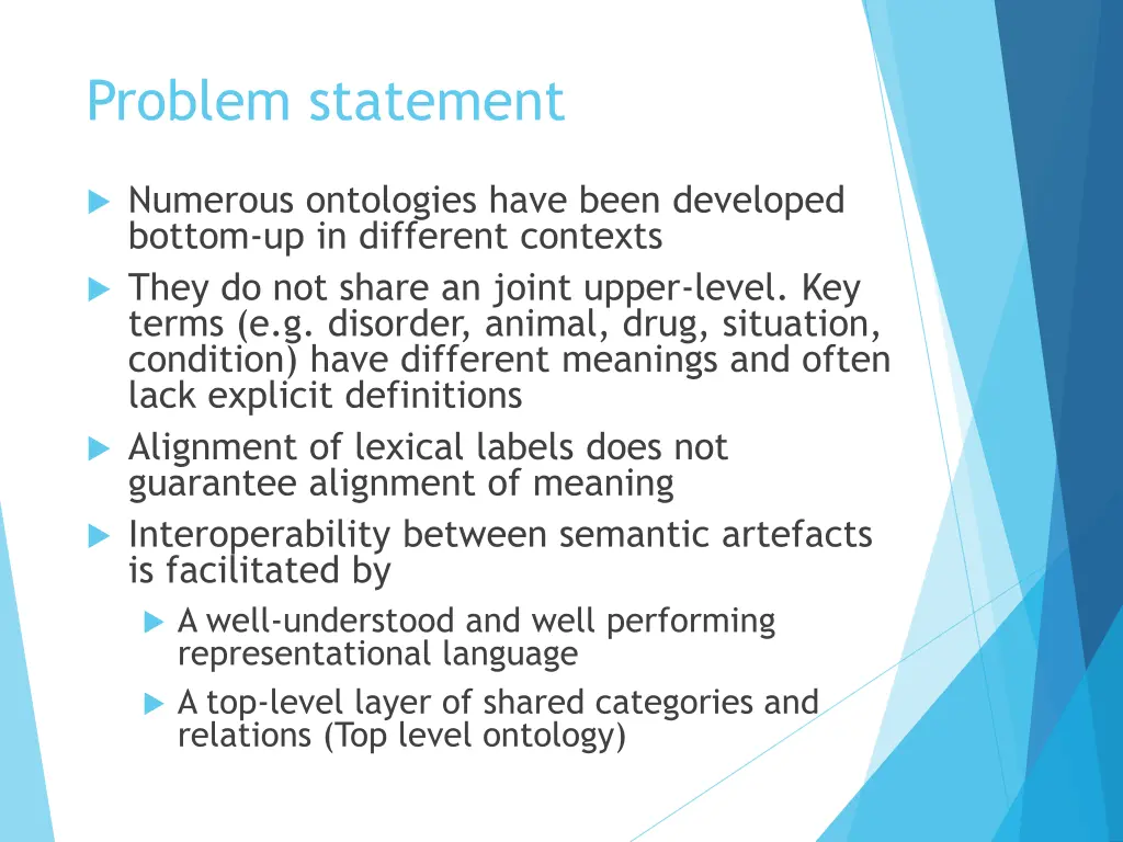 problem statement