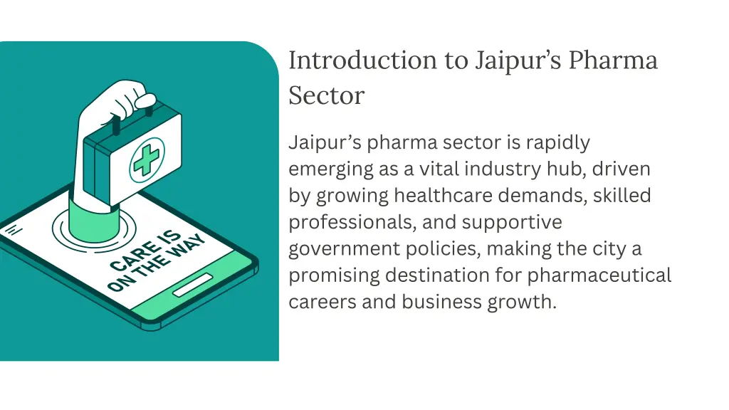 introduction to jaipur s pharma sector