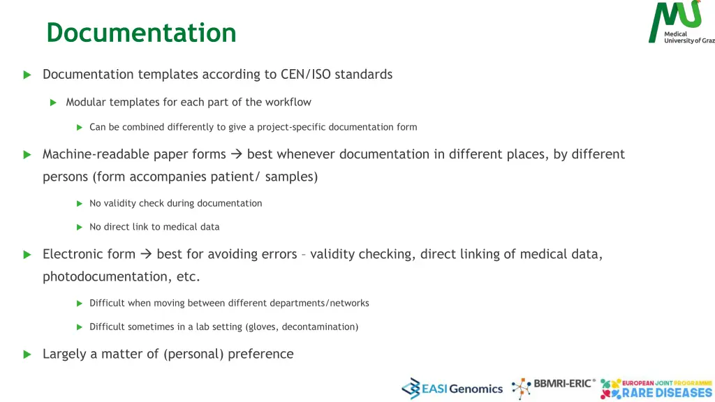 documentation
