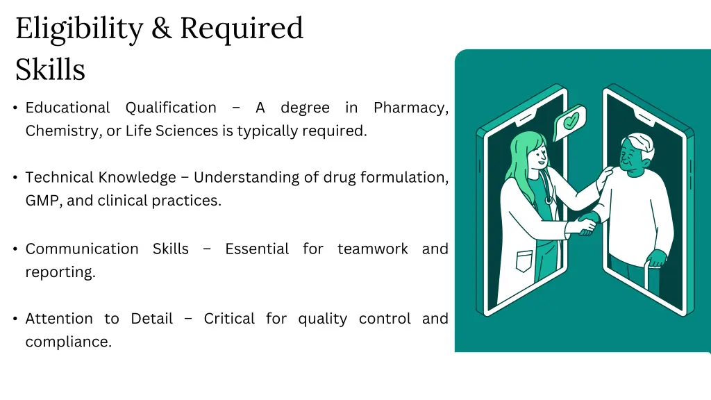 eligibility required skills