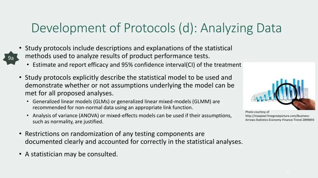 development of protocols d analyzing data