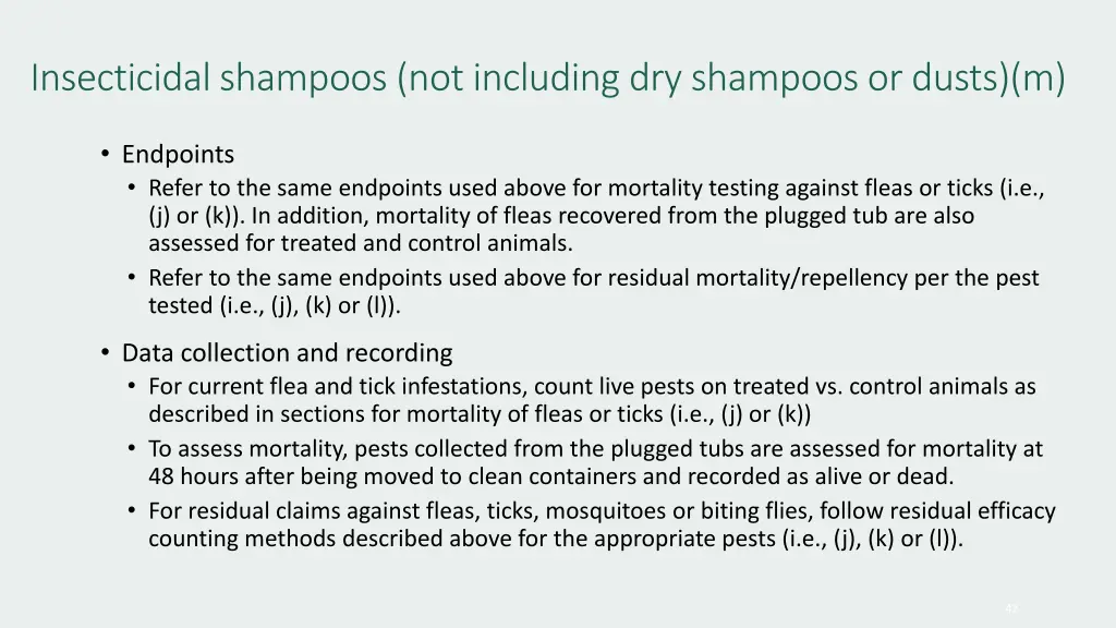insecticidal shampoos not including dry shampoos 2