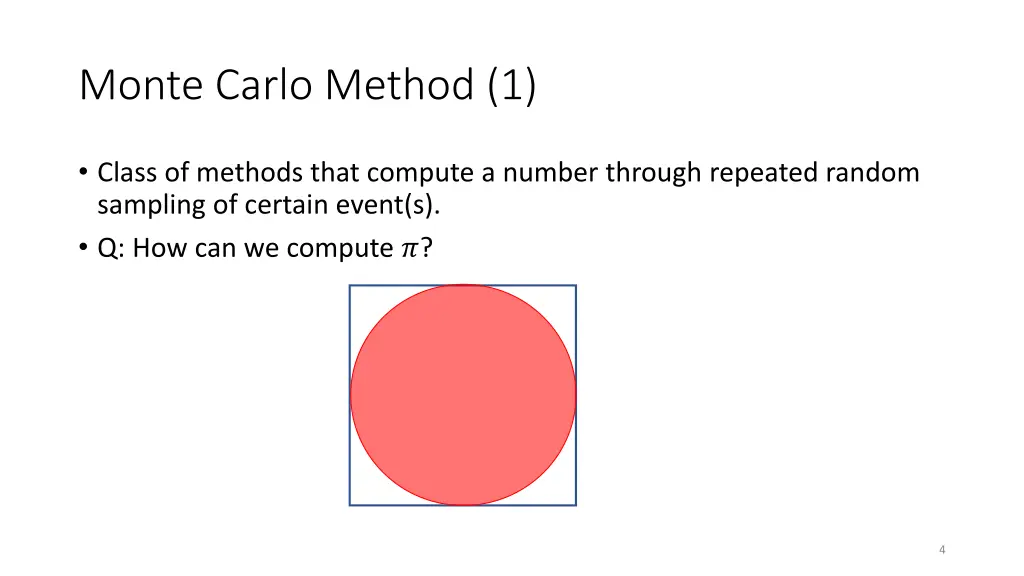 monte carlo method 1