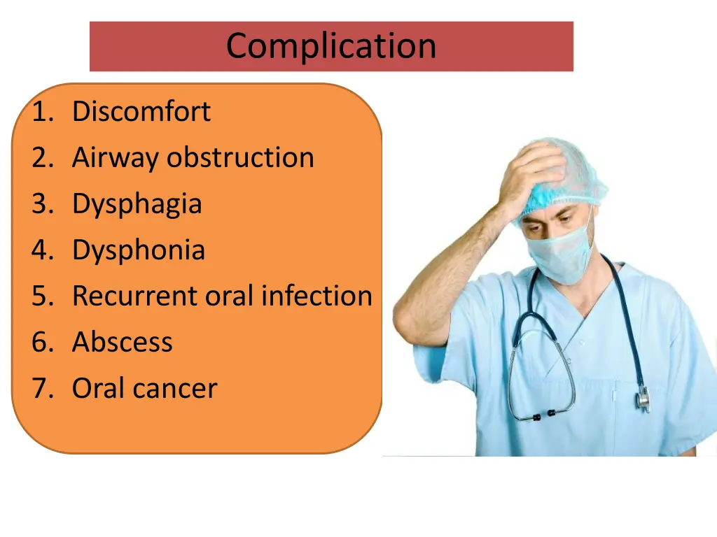 complication