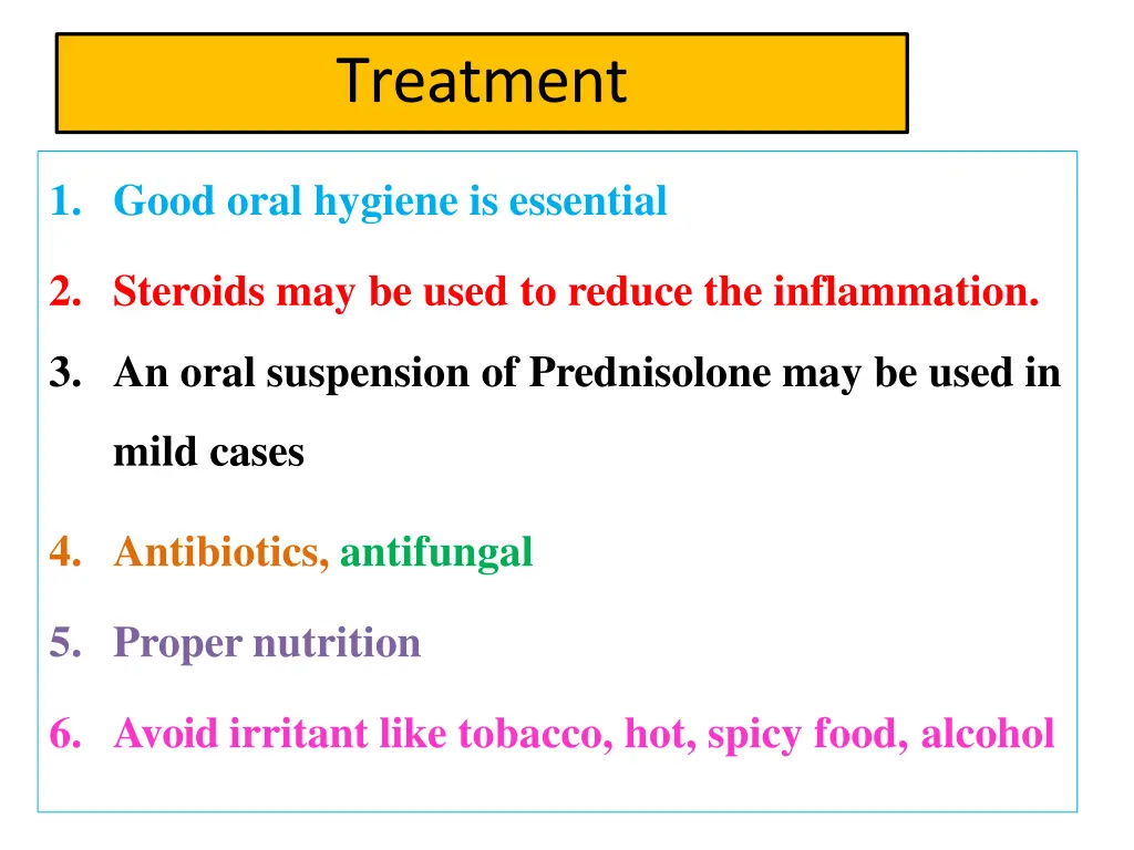 treatment