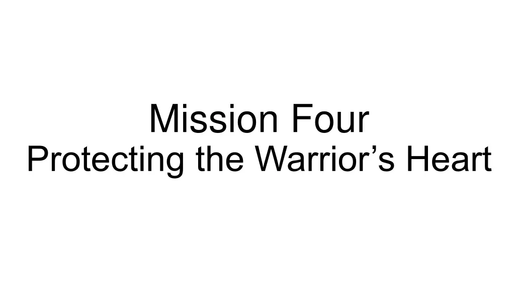mission four