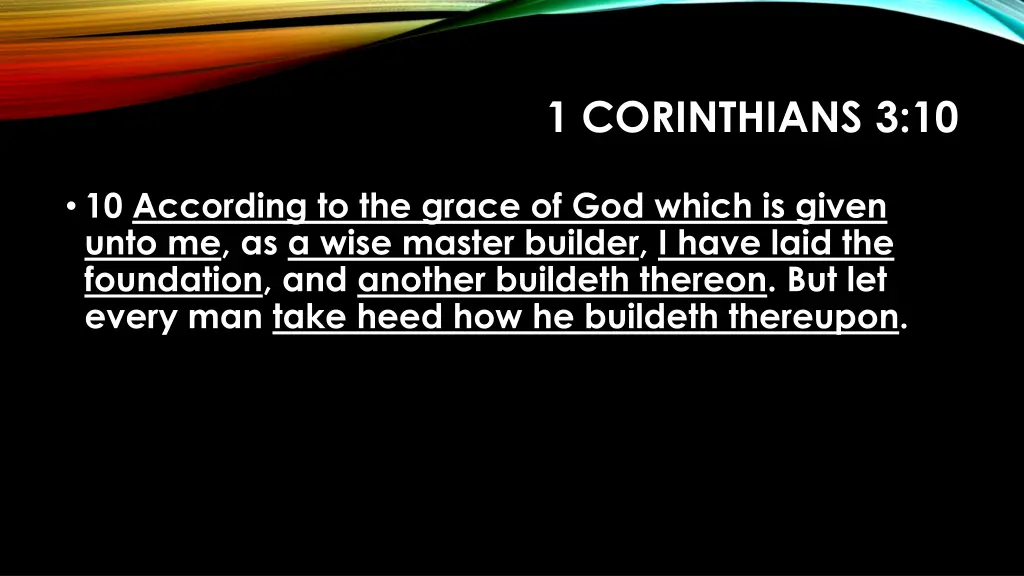 1 corinthians 3 10