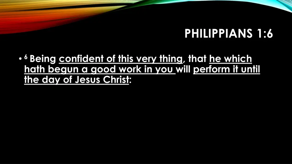 philippians 1 6