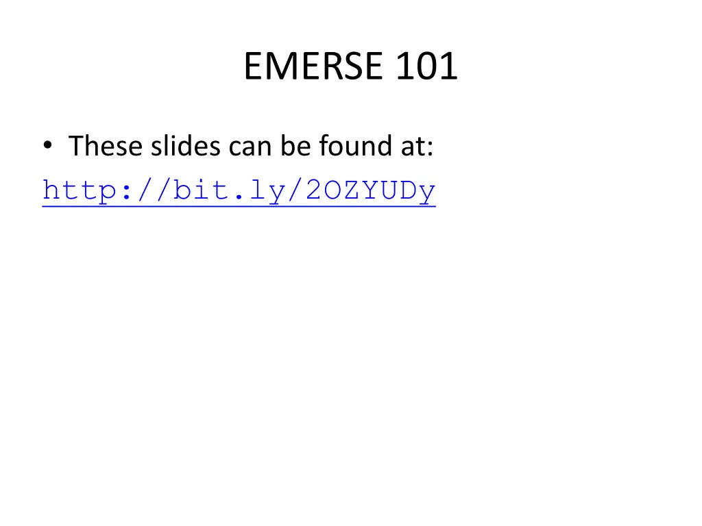 emerse 101 10