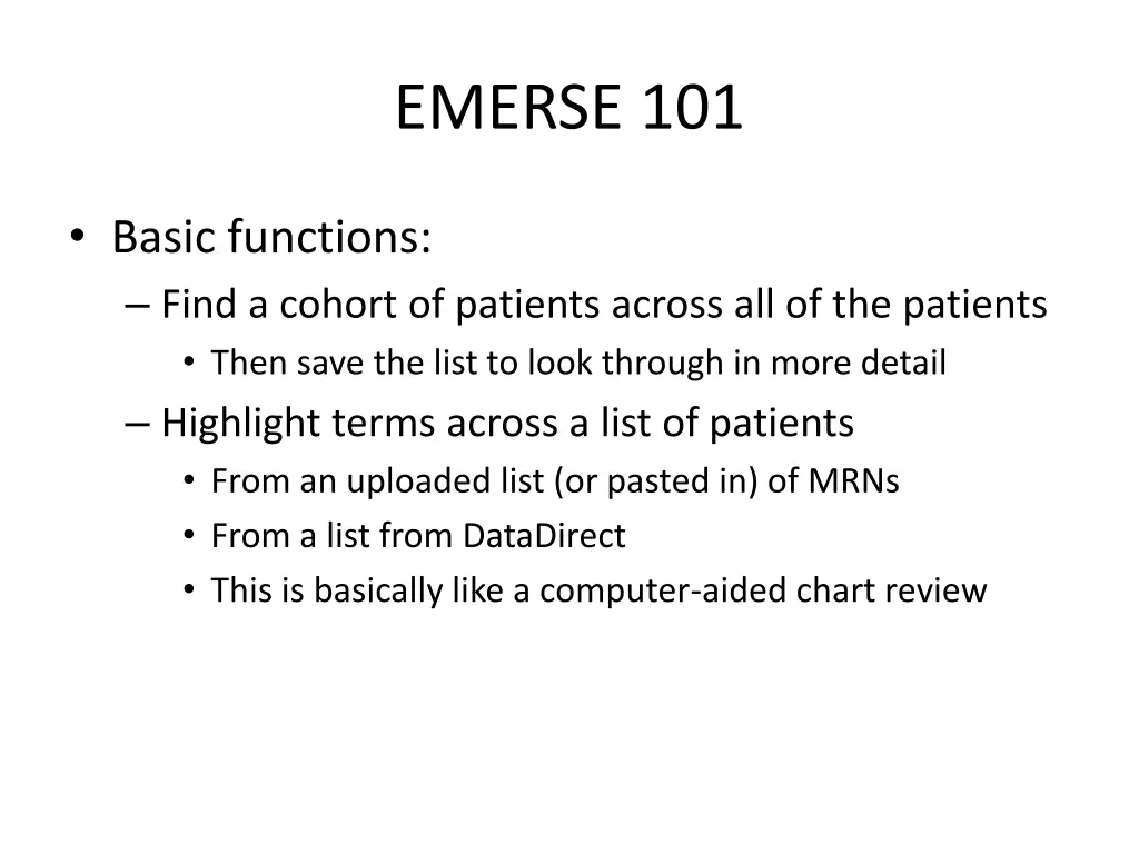 emerse 101 3