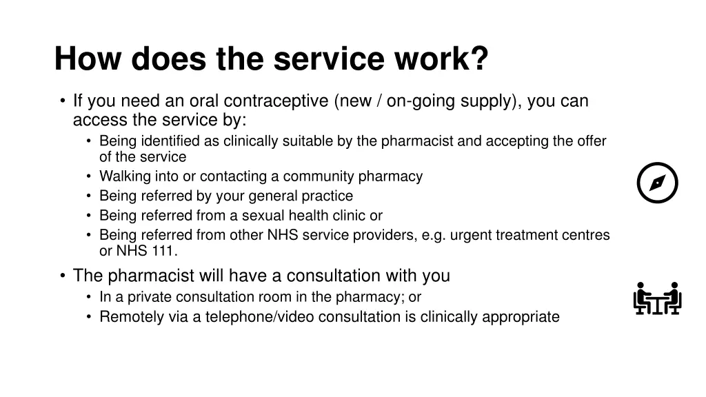 how does the service work