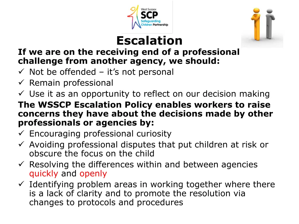 escalation 1