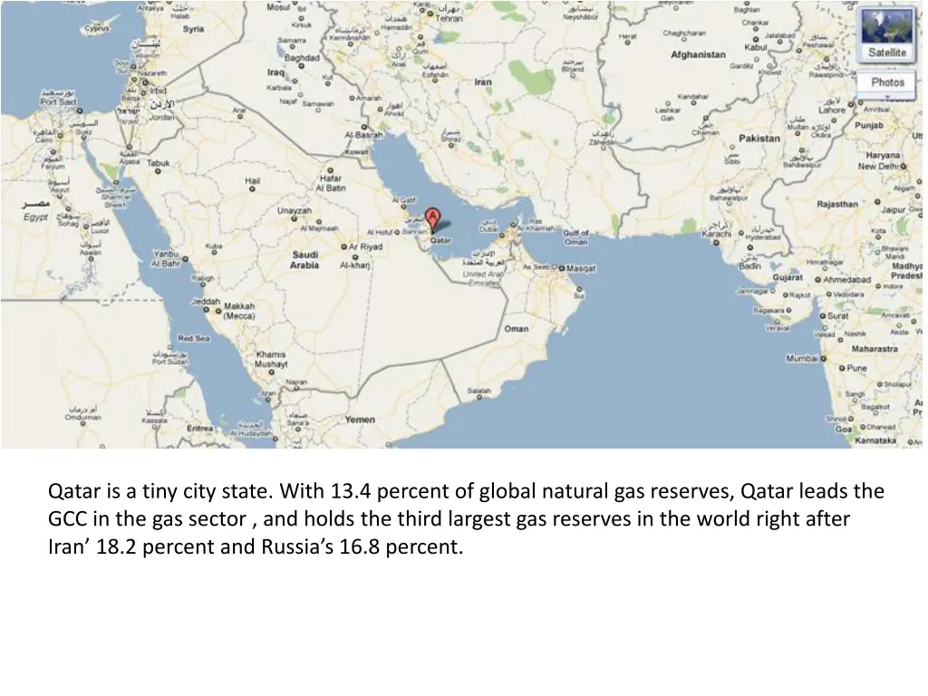 qatar is a tiny city state with 13 4 percent