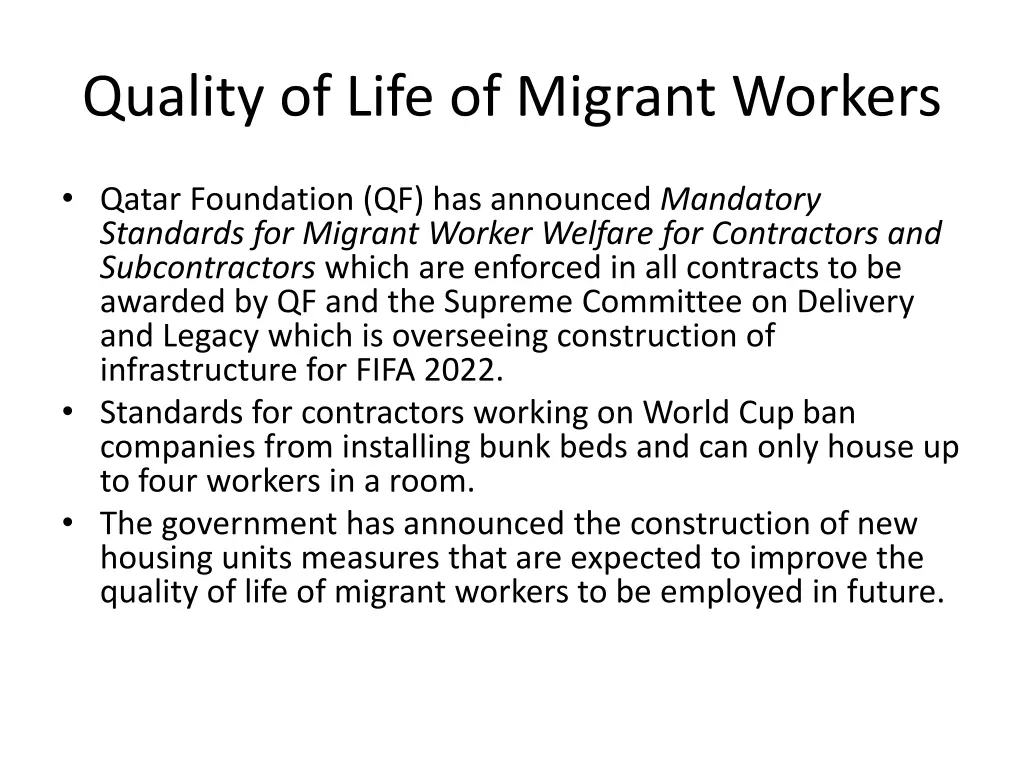 quality of life of migrant workers 1