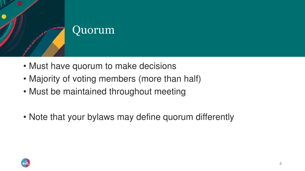 quorum