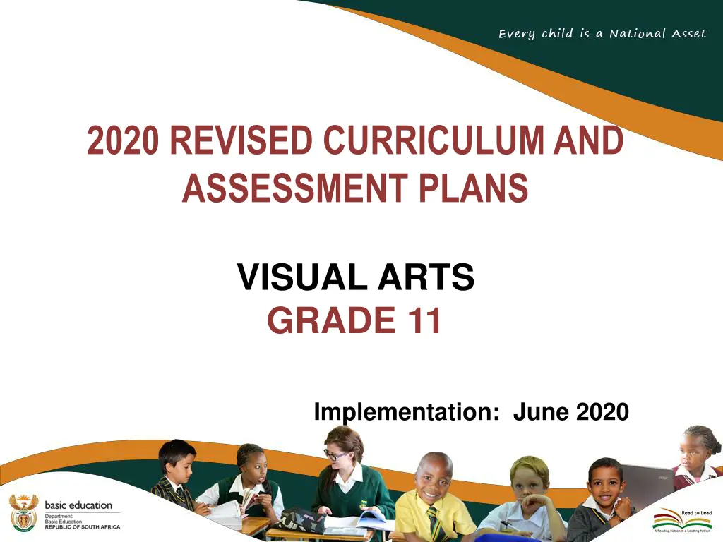 2020 revised curriculum and assessment plans
