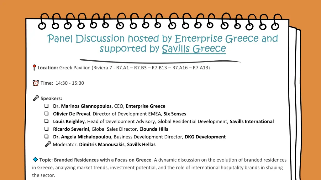 panel discussion hosted by enterprise greece