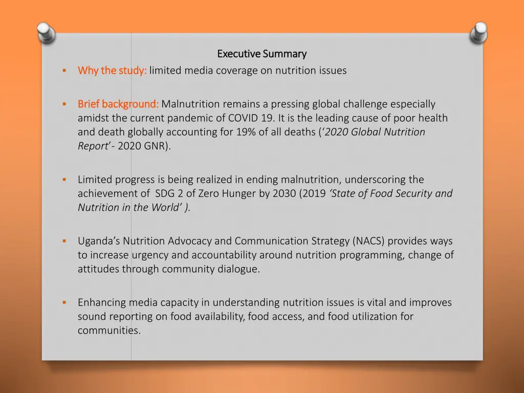 executive summary executive summary