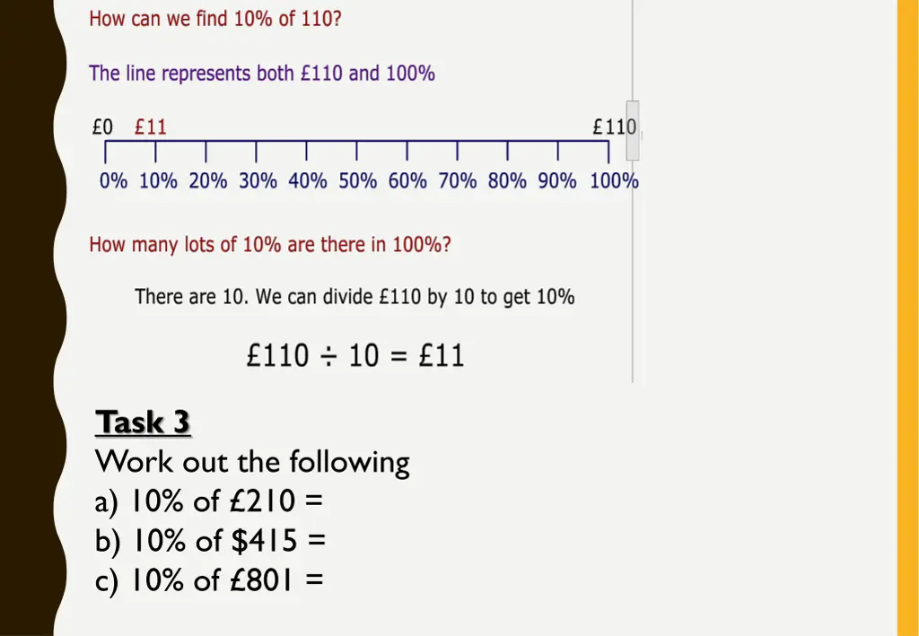task 3 work out the following