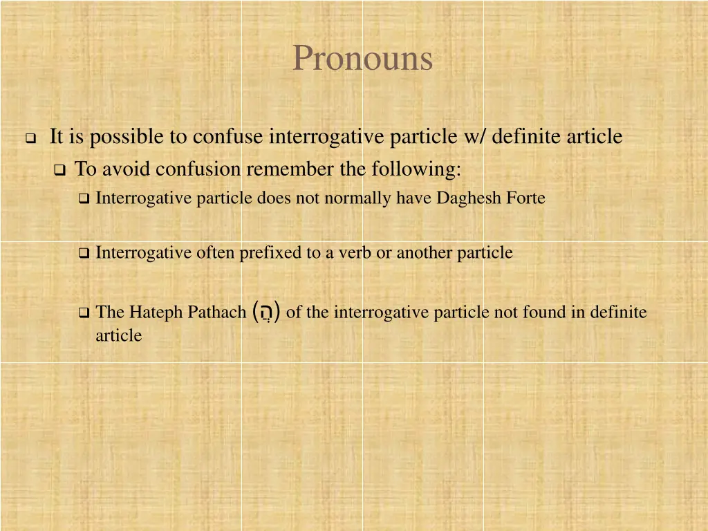 pronouns 15