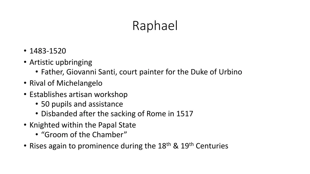 raphael