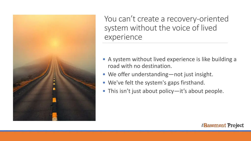 you can t create a recovery oriented system