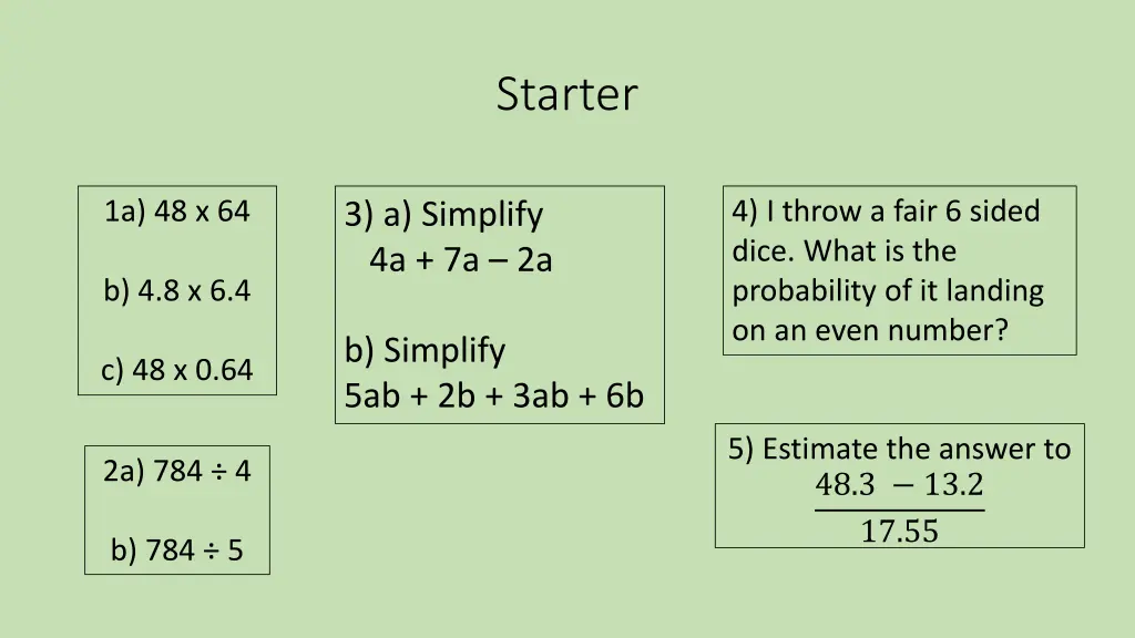 starter