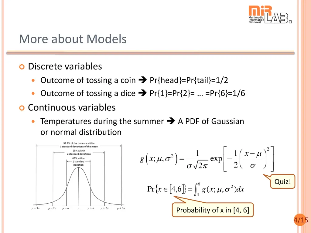 more about models
