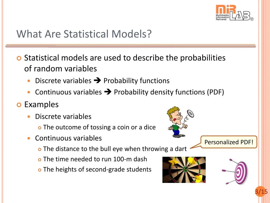 what are statistical models