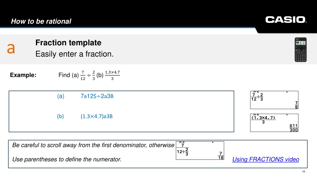 how to be rational