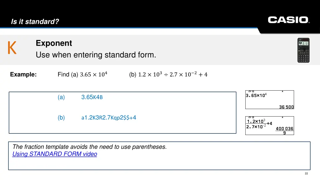 is it standard