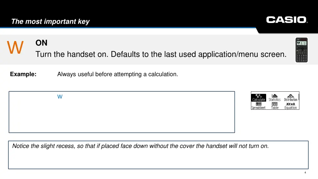 the most important key