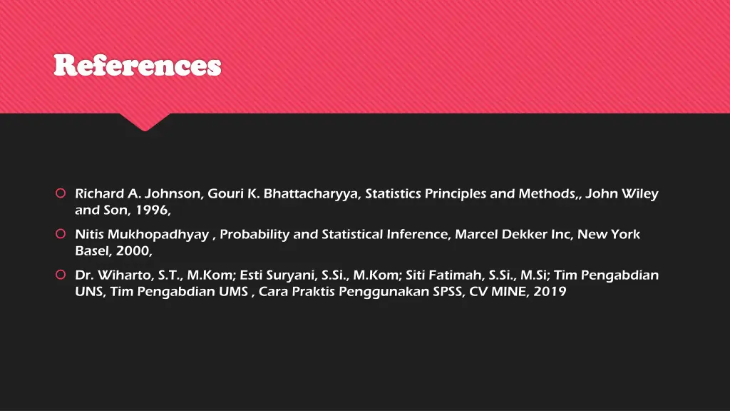 references references