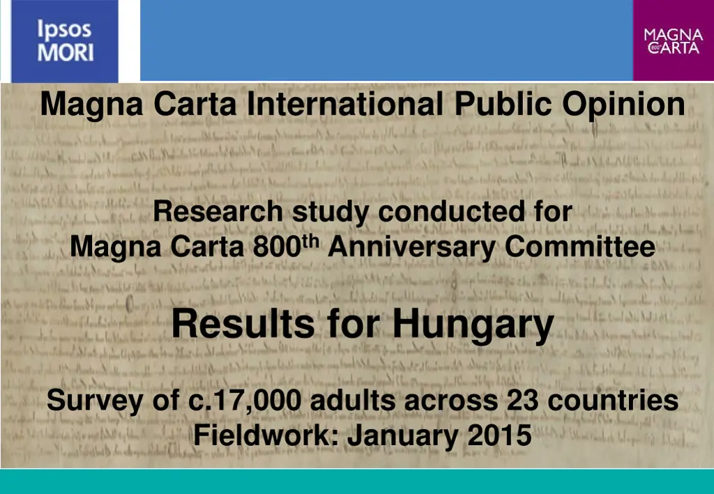 magna carta international public opinion