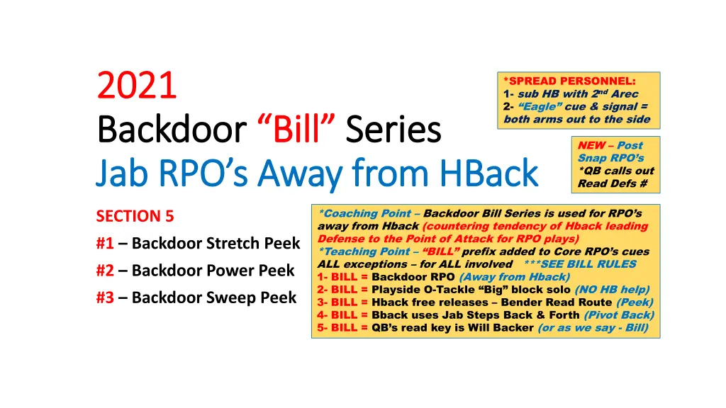 2021 2021 backdoor backdoor bill jab rpo s away