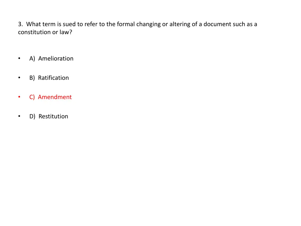 3 what term is sued to refer to the formal