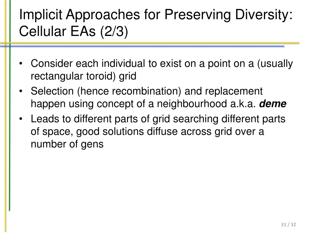 implicit approaches for preserving diversity 4