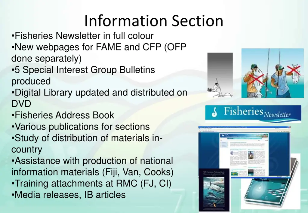 information section