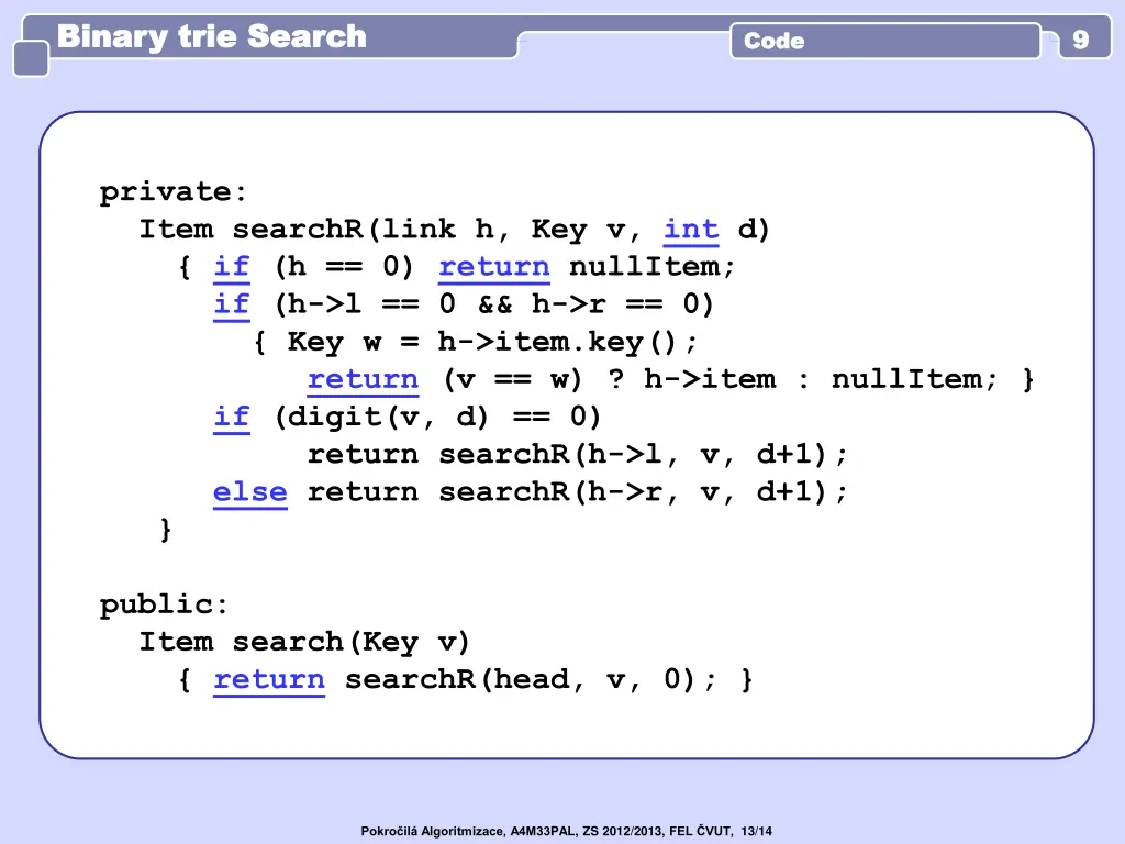 binary trie search binary trie search 1