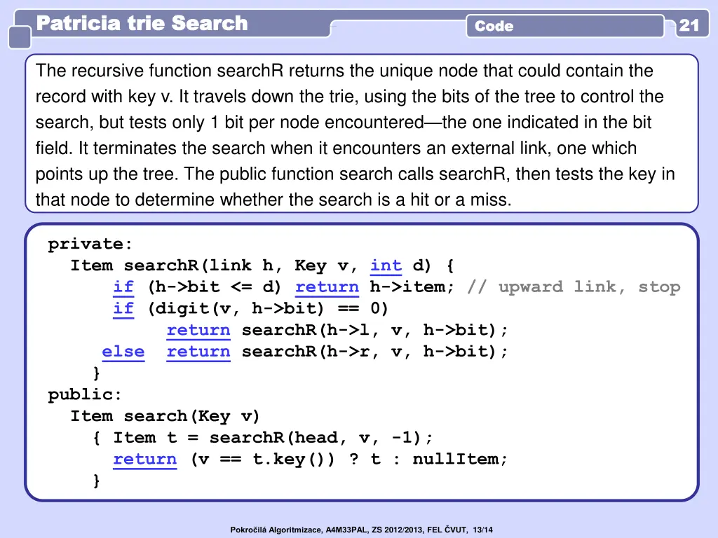 patricia trie search patricia trie search 2